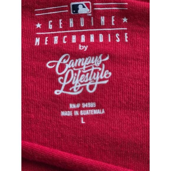 Philadelphia Phillies Women’s Top NWT– Genuine MLB Merchandise (L) - Picture 3 of 4